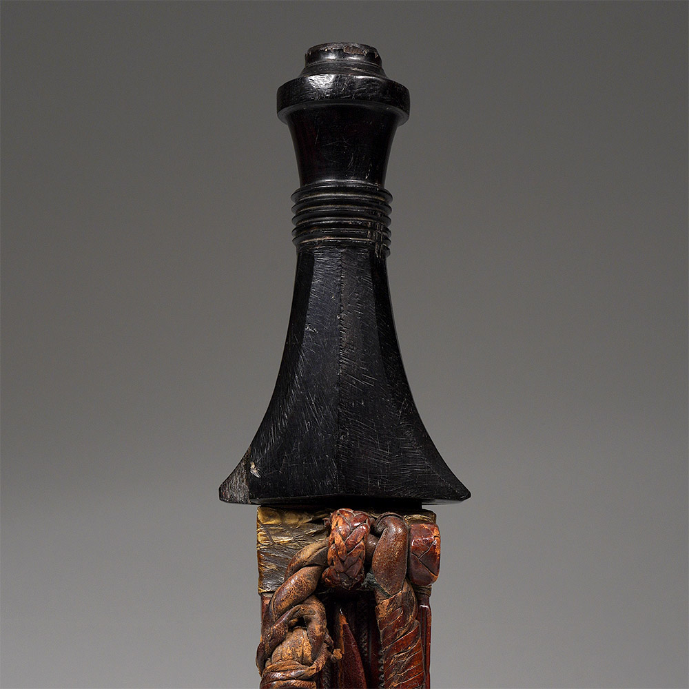 Arm Dagger in Sheath Fur / Nuba / Bedja / Barabra / Hadendoa, Sudan