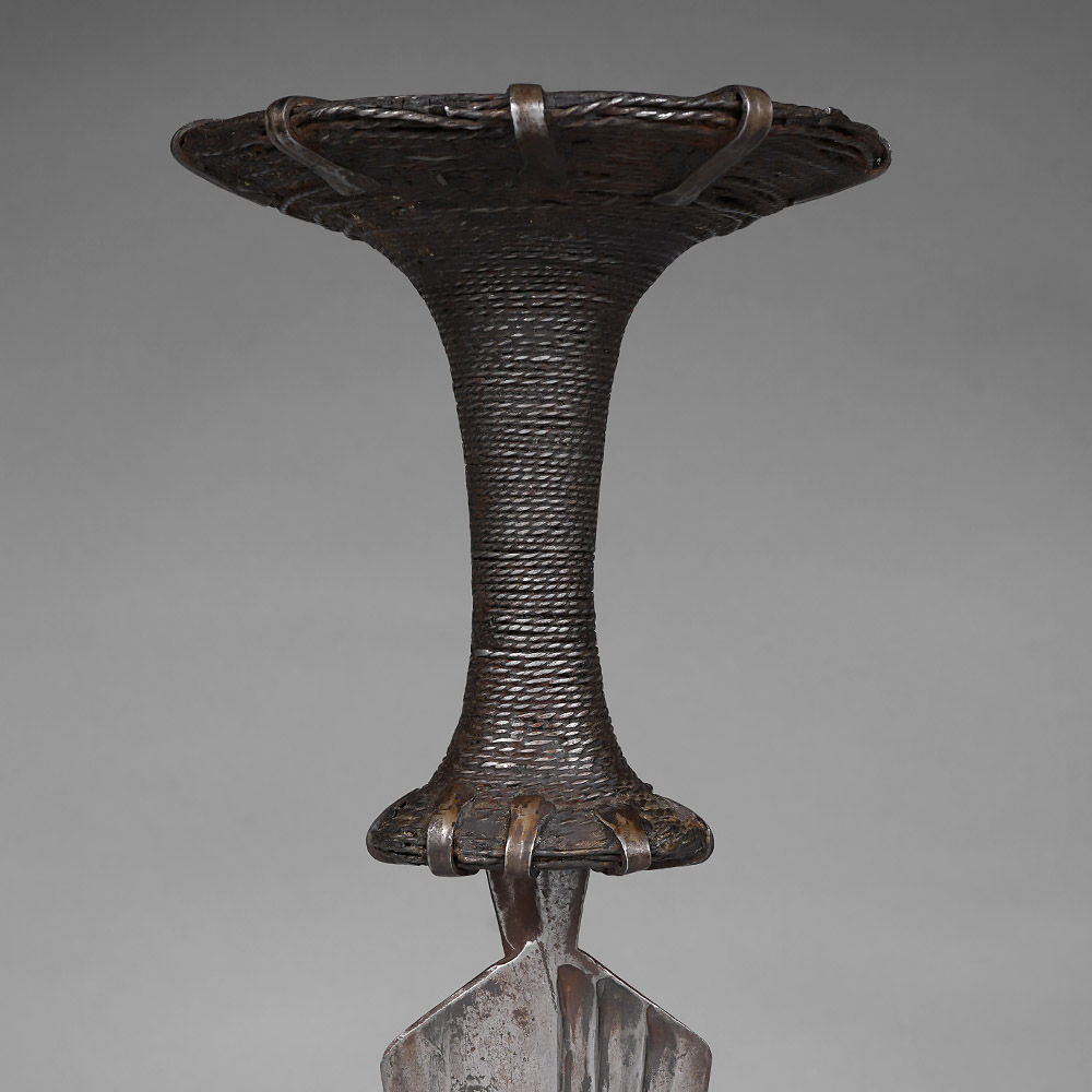 Inauthentic Dagger with Flared Handle In the style of the Adio / Makraka, South Sudan