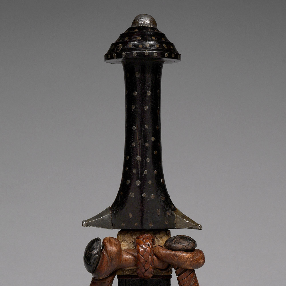 Arm Dagger in Sheath Fur / Nuba / Bedja / Barabra / Hadendoa, Sudan