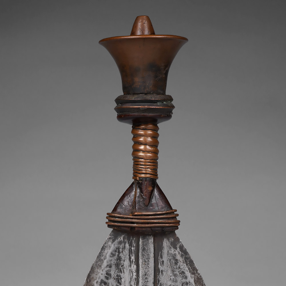 Inauthentic Ceremonial Short Sword, Ikulimbaang Kuba D.R. Congo
