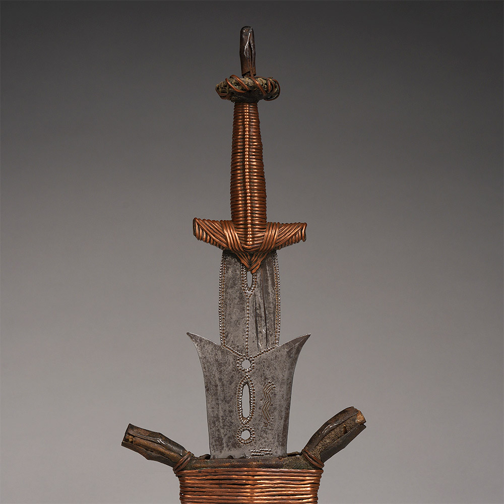 Short Sword in Sheath, Pamba Yakoma / Sango / Ngbandi, D.R. Congo / Central African Republic