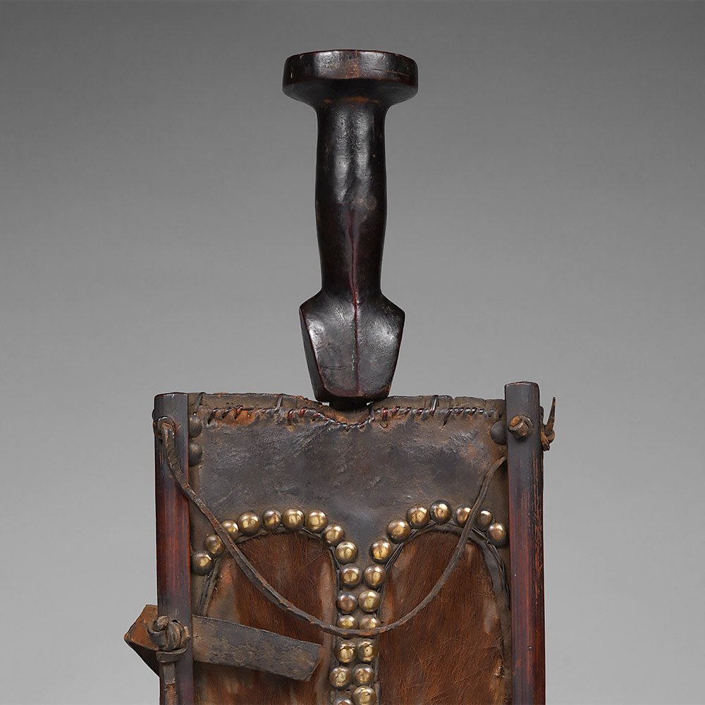 Short Sword in Scabbard Kete, D.R. Congo