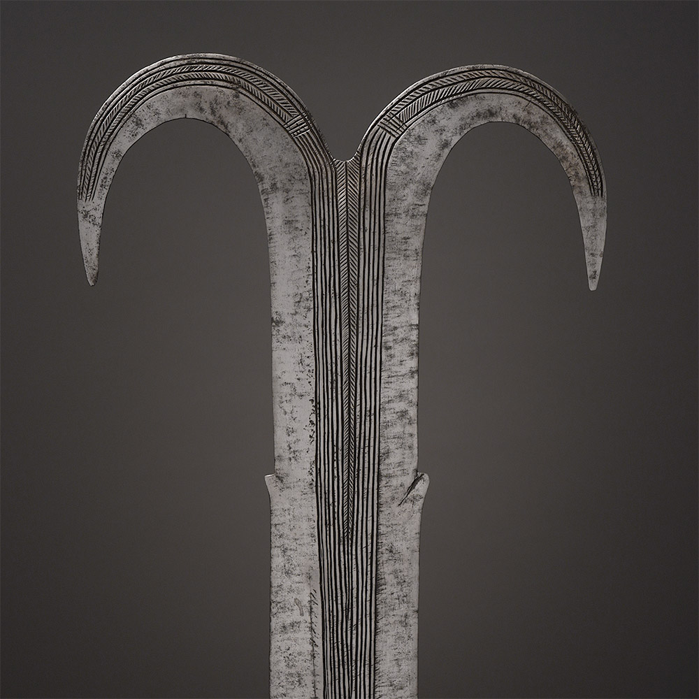 Prestige Blade with Two Curved Tips Lia / Sengele, D.R. Congo