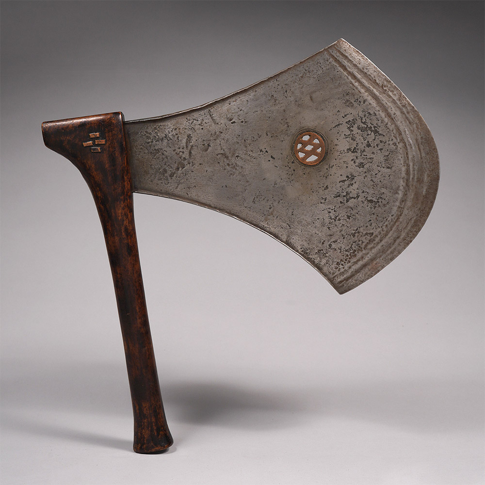 Inauthentic Ceremonial Prestige Axe Malléla, Songye-Sanga, D.R. Congo