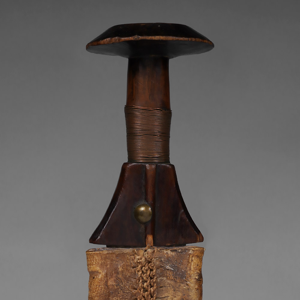 Dagger in Sheath, sapi Mangbetu Kingdoms DR Congo