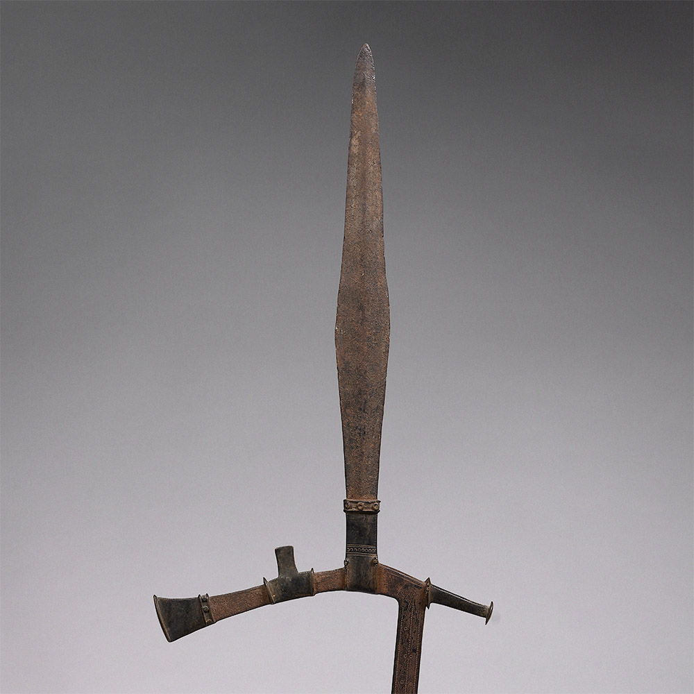 Prestige Scepter Inspired by a Throwing Knife Ga'anda, Nigeria