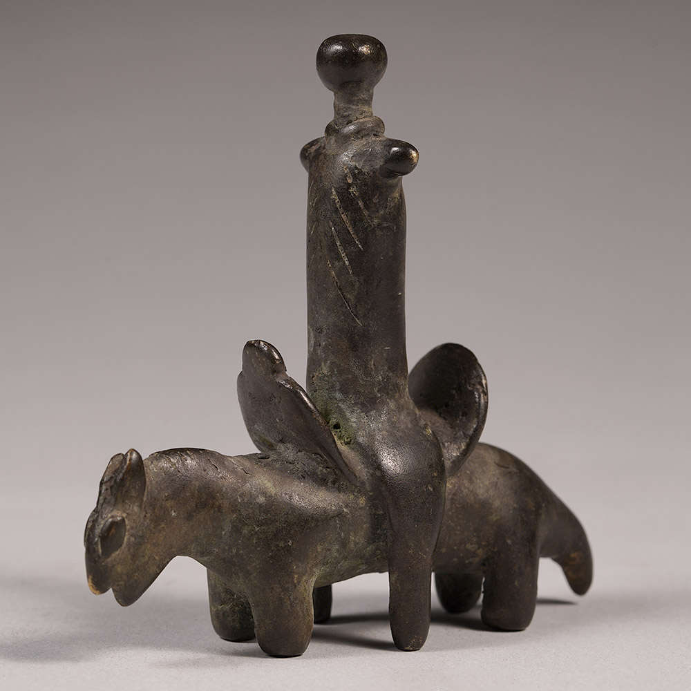 Abstract Equestrian Figure, Senufo, Ivory Coast