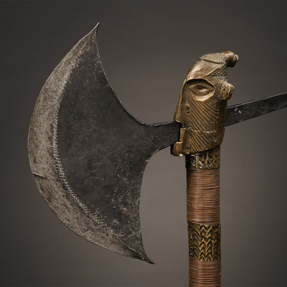 Anthropomorphic Ceremonial Axe, Teke, DRC / RDC